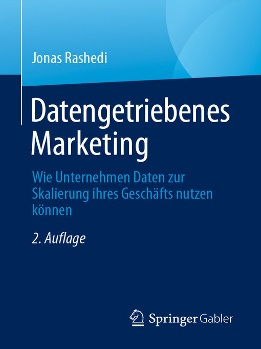 Title details for Datengetriebenes Marketing by Jonas Rashedi - Available